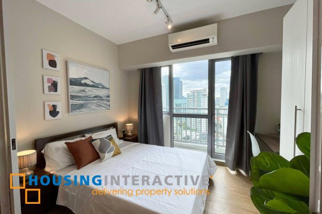 fully furnished 1br unit for lease in acqua private residences
