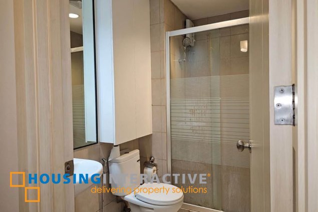 fully furnished 1br unit with parking for sale in the icon residences