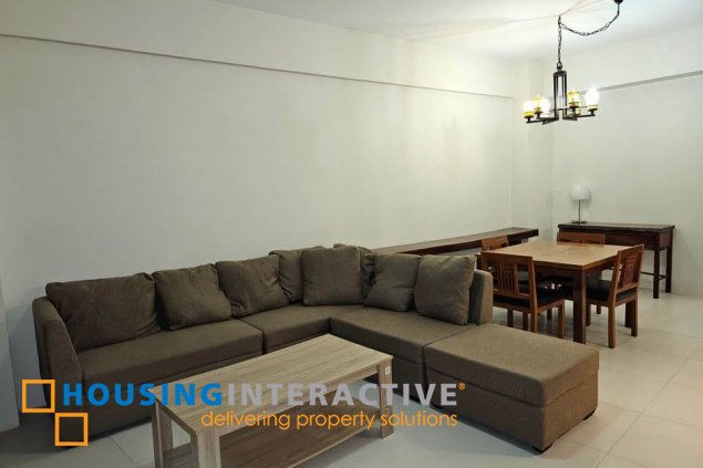 fully furnished 1br unit with parking for sale in the icon residences