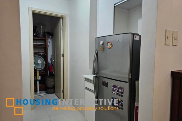 fully furnished 1br unit with parking for sale in the icon residences