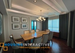 fully furnished 3br unit with parking for rent in edades tower