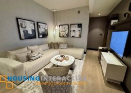 semi-furnished brandnew 3br unit with parking for sale in aurelia residences