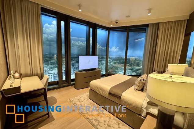 semi-furnished brandnew 3br unit with parking for sale in aurelia residences