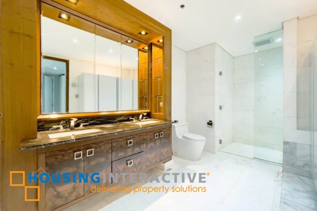 semi-furnished 3br unit with parking for sale in horizon homes at shangri-la at the fort