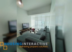 semi-furnished 3br 3br unit with parking for lease in two serendra