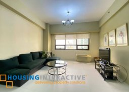 fully furnished 1br unit with parking for lease in icon residences
