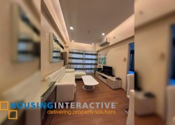 fully furnished 1br unit for lease in st. francis shangri-la place