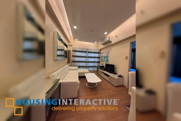 fully furnished 1br unit for lease in st. francis shangri-la place