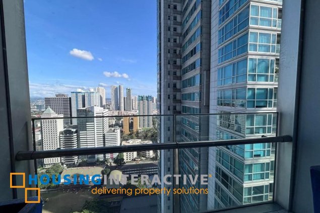 fully furnished 1br unit for lease in st. francis shangri-la place