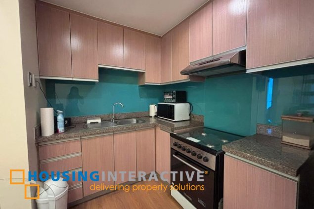 fully furnished 1br unit for lease in st. francis shangri-la place