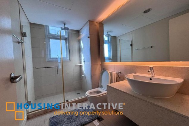 fully furnished 1br unit for lease in st. francis shangri-la place