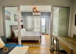 fully furnished 1br unit with balcony for sale in acqua private residences