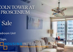 fully furnished 1br unit for sale in proscenium at rockwell