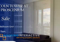 fully furnished 2br unit with parking for sale in proscenium at rockwell