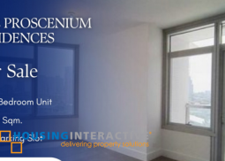 2br unit with parking for sale in proscenium at rockwell