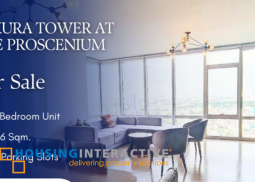 furnished 3br unit with parking for sale in proscenium at rockwell