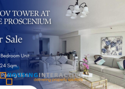 furnished 3br unit with 2 parkings for sale in proscenium at rockwell