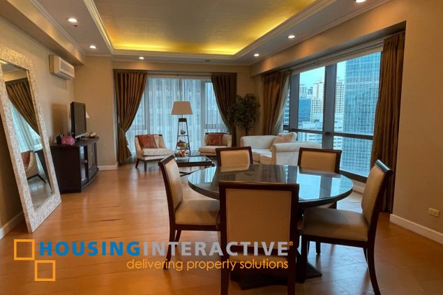 fully furnished 2br unit with parking for sale in the shang grand tower