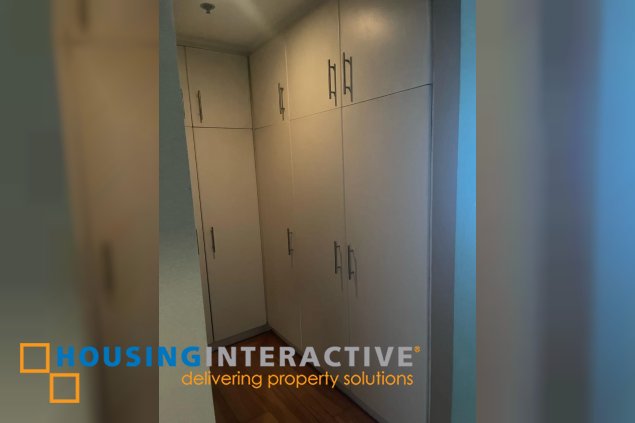 fully furnished 2br unit with parking for sale in the shang grand tower