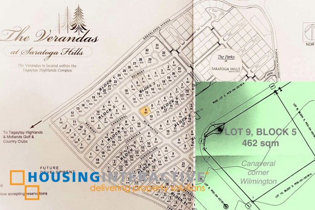 the verandas at saratoga hills lot for sale