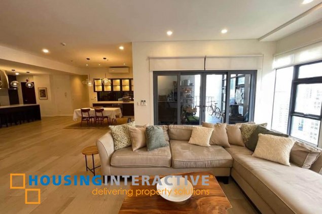 fully furnished 3br unit with parking for sale in escala salcedo