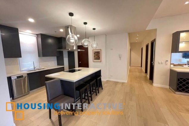 fully furnished 3br unit with parking for sale in escala salcedo
