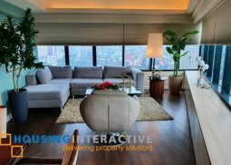 furnished 2br unit with parking for lease in one rockwell