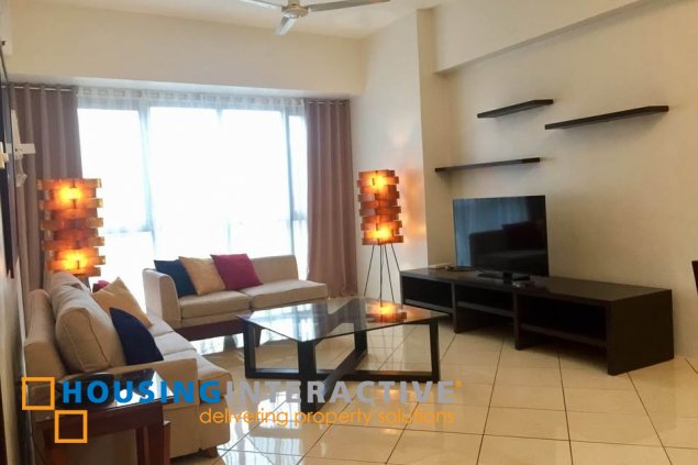 fully furnished 1br unit with balcony for sale in paseo parkview suites
