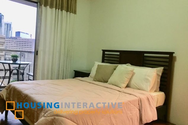fully furnished 1br unit with balcony for sale in paseo parkview suites