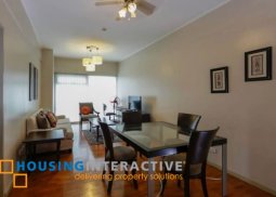 fully furnished 1br unit with parking for lease in one legaspi park