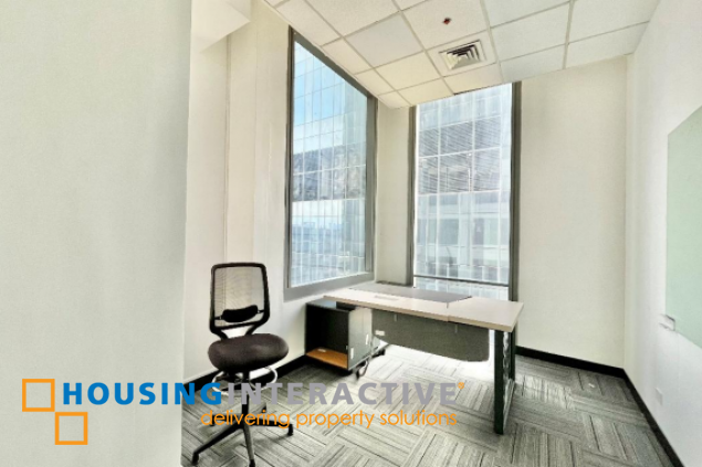 fully-fitted office space for rent in makati