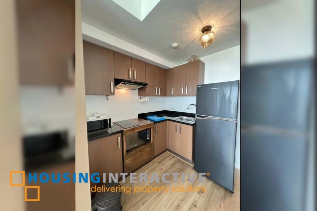 fully furnished studio unit for sale in two serendra