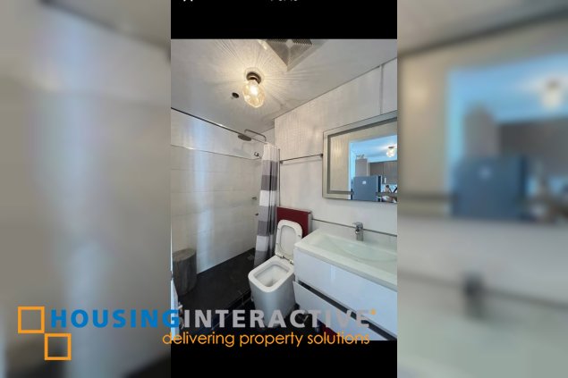 fully furnished studio unit for sale in two serendra