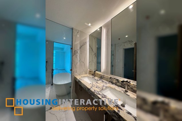 semi-furnished 3br unit with parking for lease in the balmori suites