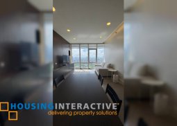 fully furnished 1br unit with parking for sale/lease in proscenium residences