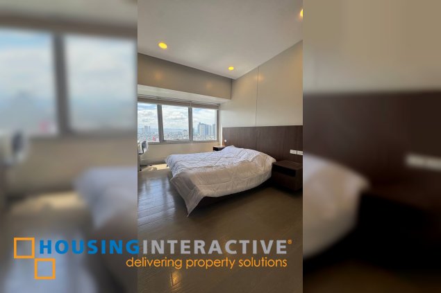 fully furnished 1br unit with parking for sale/lease in proscenium residences