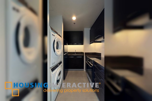 fully furnished 1br unit with parking for sale/lease in proscenium residences