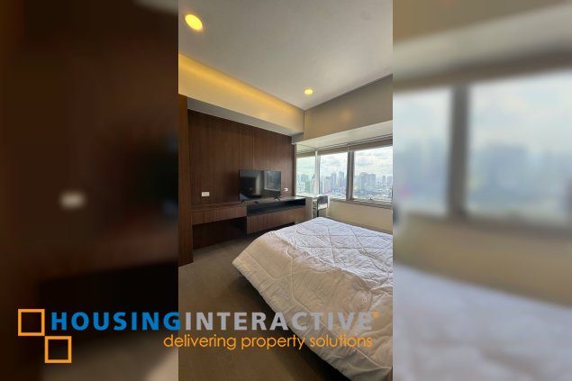 fully furnished 1br unit with parking for sale/lease in proscenium residences