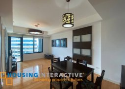 fully furnished 1br unit with parking for sale in one rockwell east