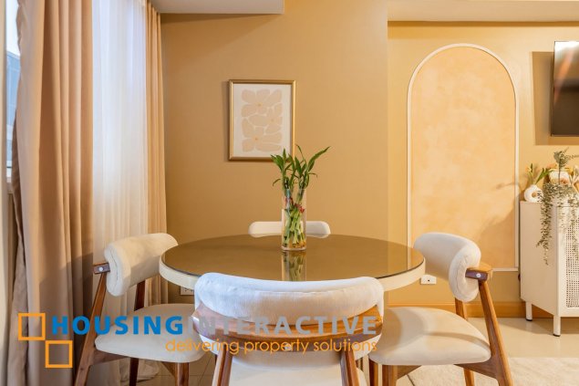 fully furnished 2br unit for lease in park mckinley west