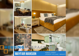 fully furnished 2br unit with parking for sale in mayfair mansion