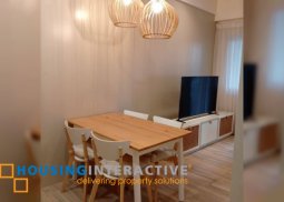 fully furnished 2br unit with balcony and parking for lease in madison park west