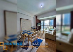 fully furnished 1br unit with balcony for lease in the seasons residences