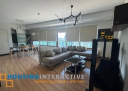 fully furnished 2br unit with balcony and parking for sale/rent in the residences at greenbelt