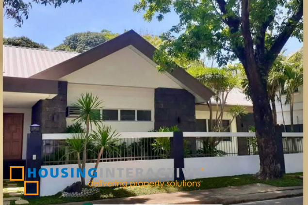 4br house for lease in ayala alabang village