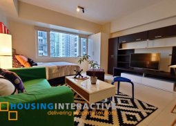 fully furnished studio unit for sale in the lerato