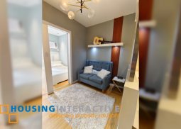 fully furnished studio unit for lease in acqua private residences