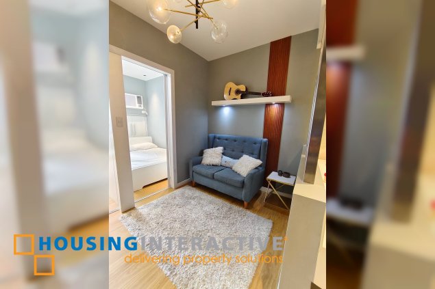 fully furnished studio unit for lease in acqua private residences