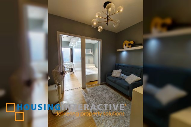 fully furnished studio unit for lease in acqua private residences