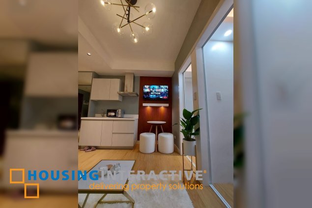 fully furnished studio unit for lease in acqua private residences